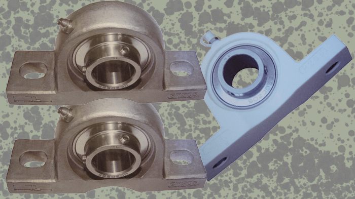 Chumacera de acer inoxidable